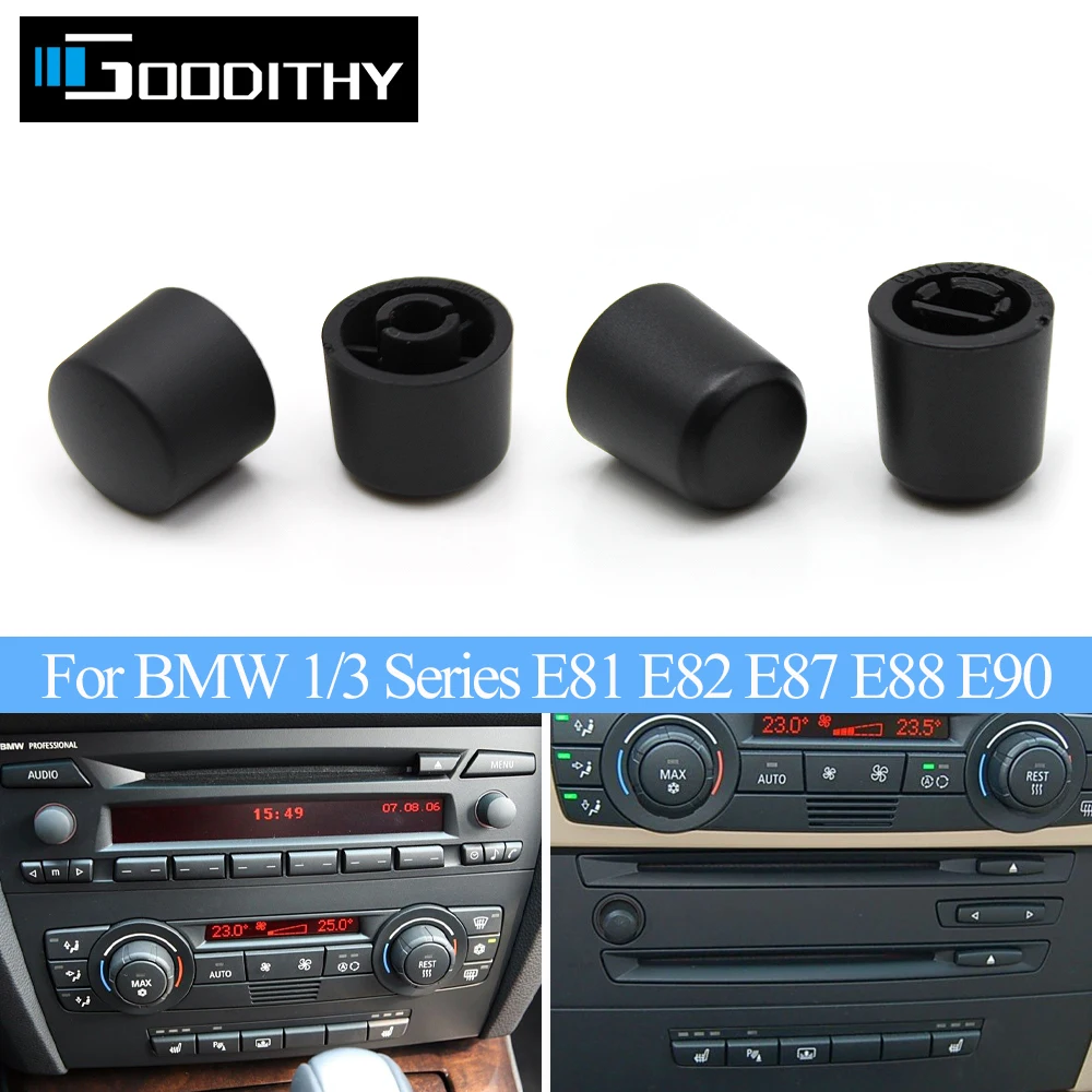 Cruscotto Radio Audio Lettore CD Volume Rotary Interruttore Pulsante Manopola Per BMW Serie 1 3 E81 E82 E87 E88 E90 E91 E92 E93 E84 E89