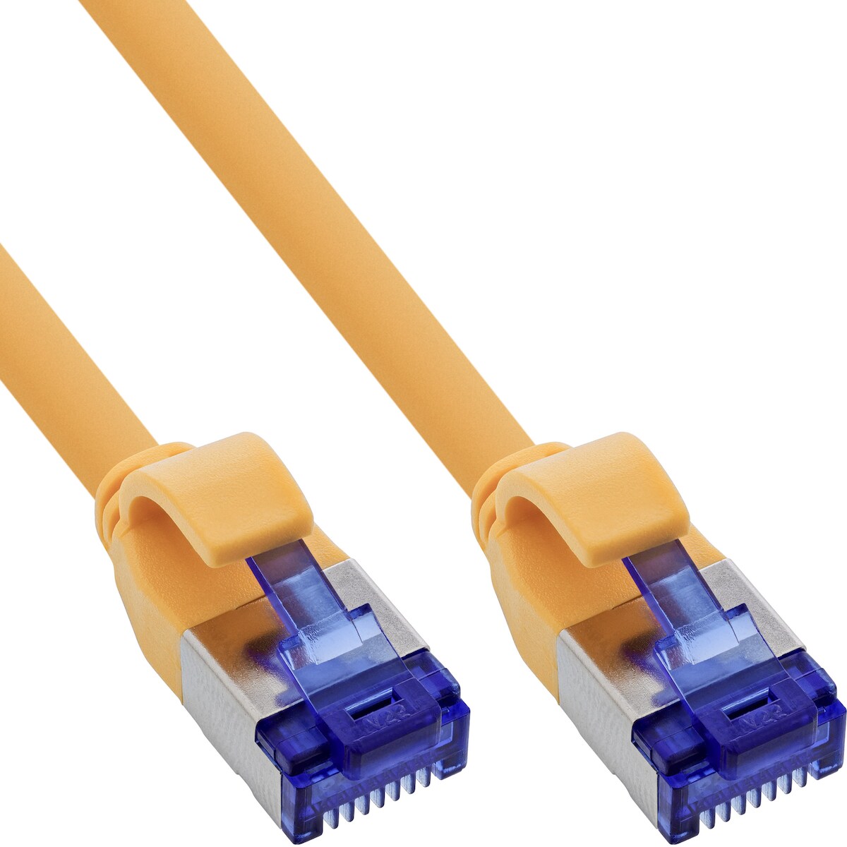 InLine® Patchkabel Slim, Cat.6A, S/FTP, TPE (LSZH) flexibel, PoE, gelb, 20m Image