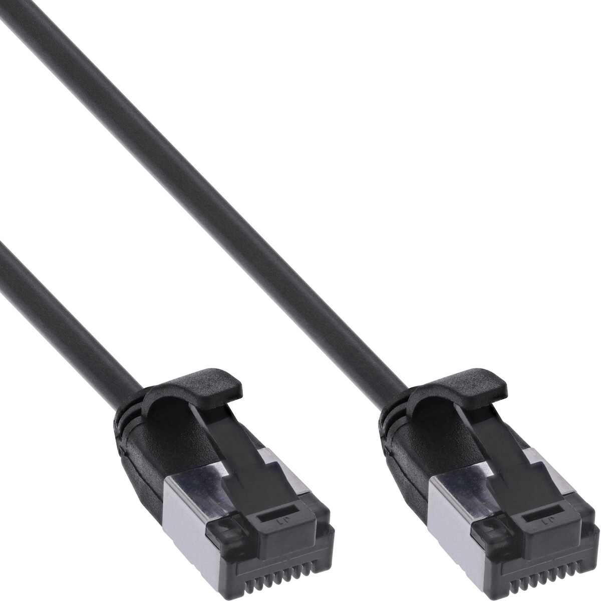 InLine® Patchkabel slim, U/FTP, Cat.8.1, TPE halogenfrei, schwarz, 5m Image