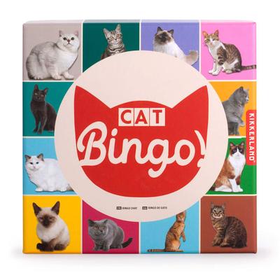 Kikkerland Design Cat Bingo Game