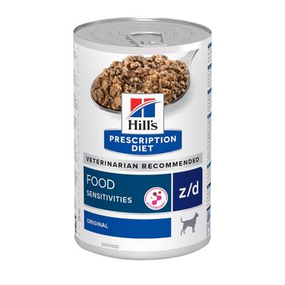 Hill's Prescription Diet z/d Nassfutter für Hunde bei Futtermittelempfindlichkeiten 12 x 3 12x370 g Futter Image