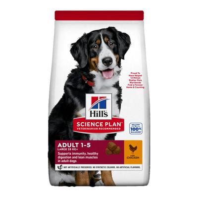 Hill's Science Plan Adult Large Breed Trockenfutter für große Hunde mit Huhn 14 kg Beutel Futter Image