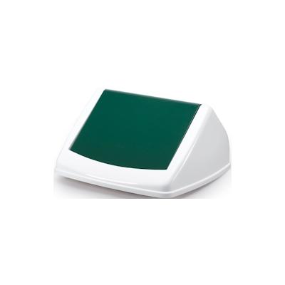 Durable Schwingdeckel Durabin Flip Lid Square 40 grün Packung mit 10 Stück Image