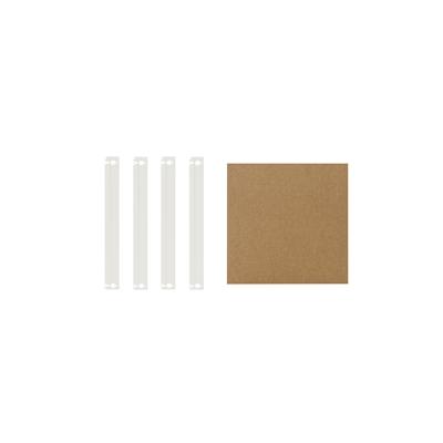 shelfplaza HOME 23x23 cm Fachboden-Set in weiß für HOME Schwerlastregale mit 175 kg Traglast pro Boden Image