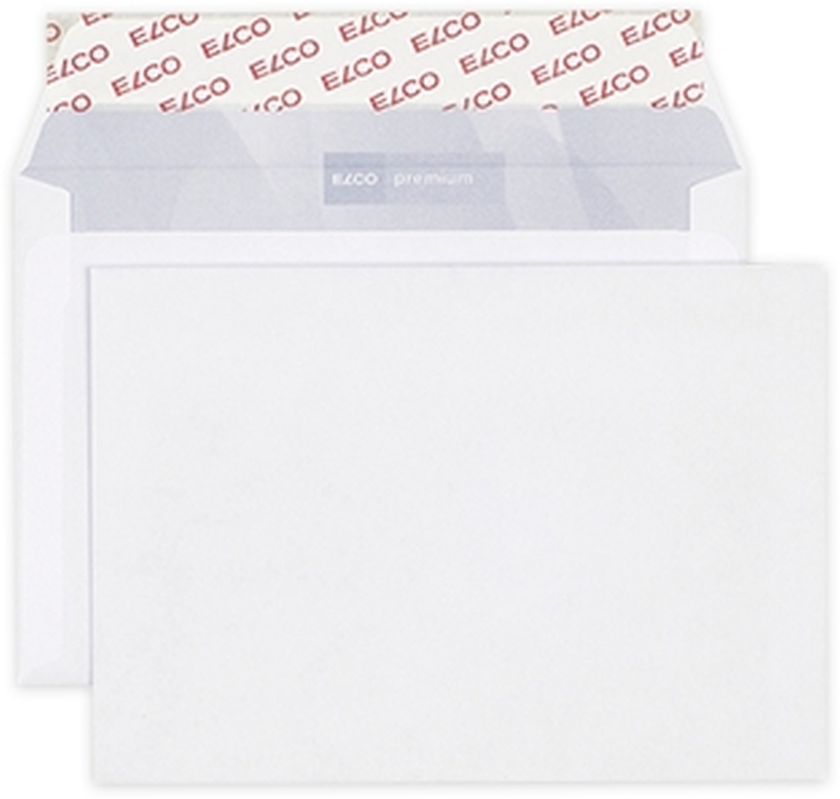 ELCO Briefumschläge C6 hochweiß Haftklebung mit Innendruck 80 g/qm VE=10x50 Stück Image