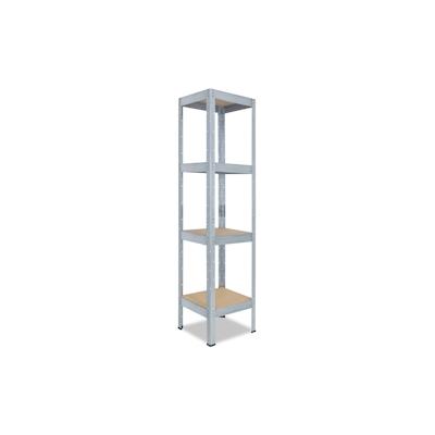 shelfplaza PRO 180x30x30 cm Schwerlastregal in verzinkt mit 4 Böden und 200 kg Traglast pro Boden Image