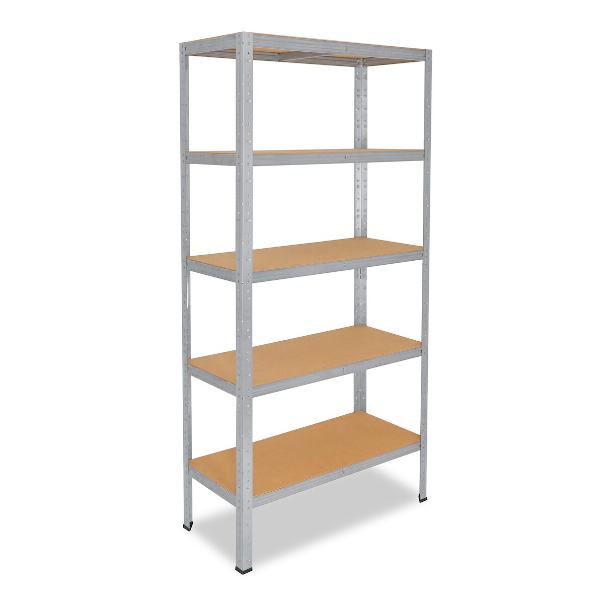 shelfplaza HOME 200x60x45 cm Schwerlastregal in verzinkt mit 5 Böden und 175 kg Traglast pro Boden Image