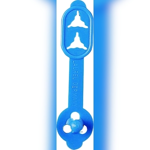 Laurel Briefknopf Duo 38mm VE=10x125 Stück blau Image