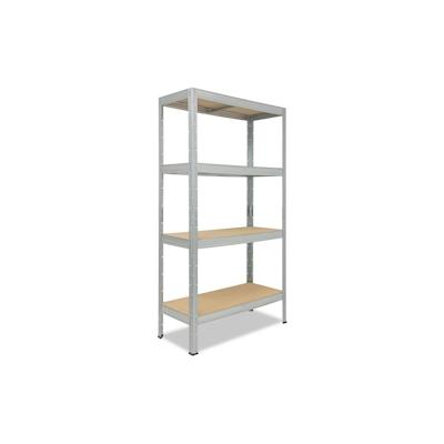 shelfplaza PRO 200x120x45 cm Schwerlastregal in verzinkt mit 4 Böden und 200 kg Traglast pro Boden Image