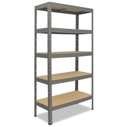 shelfplaza PRO 230x120x40 cm Schwerlastregal in grau mit 5 Böden und 200 kg Traglast pro Boden Image