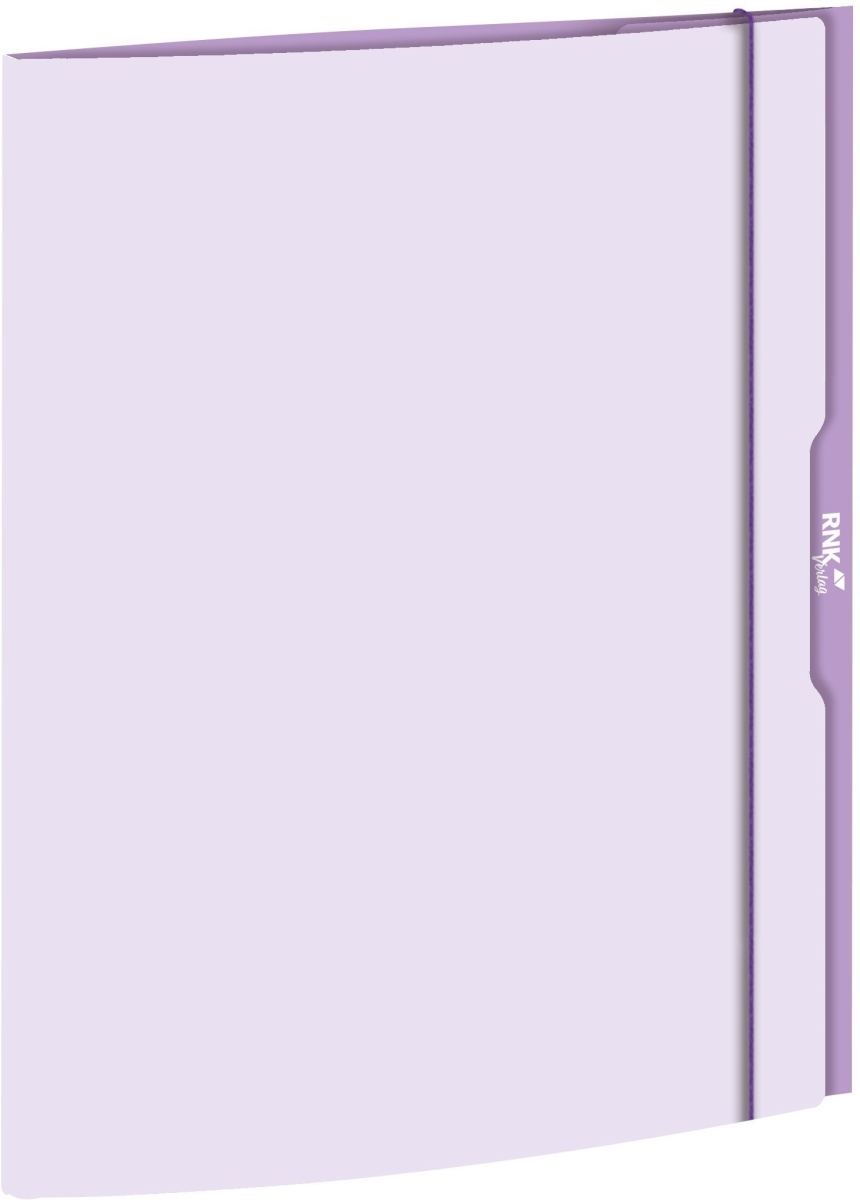 RNK Sammelmappe A4 -frosty berry- Karton 350 g/qm Packung mit 3 Stück Image