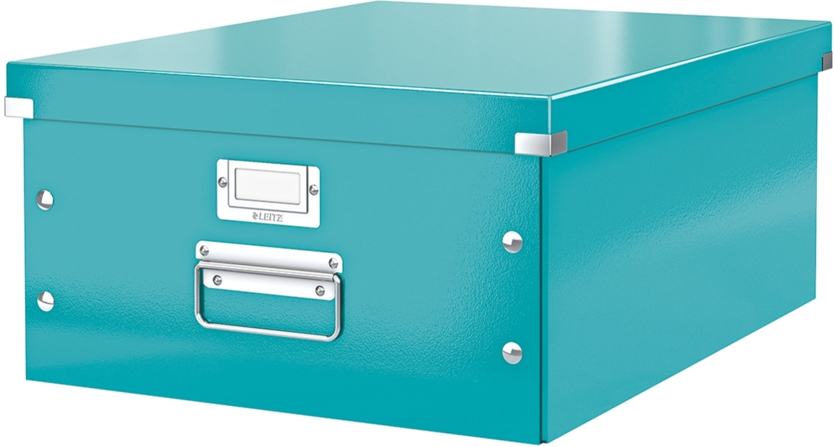 LEITZ Ablagebox Click & Store A3 eisblau Packung mit 6 Stück Image