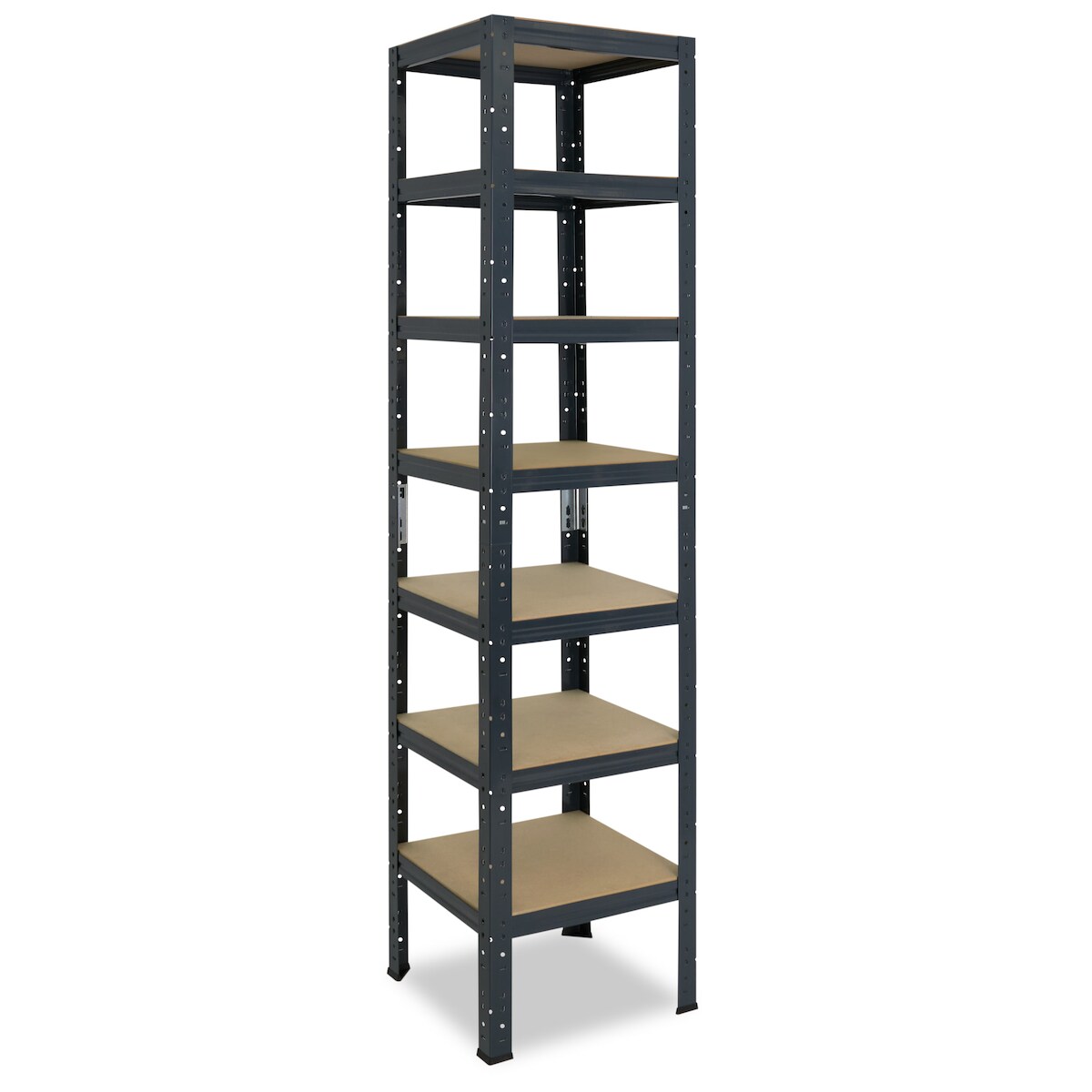 shelfplaza HOME 200x50x50 cm Schwerlastregal in anthrazit mit 7 Böden und 125 kg Traglast pro Boden Image