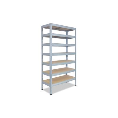 shelfplaza PRO 230x90x40 cm Schwerlastregal in verzinkt mit 7 Böden und 142 kg Traglast pro Boden Image