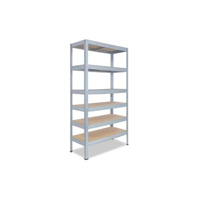 shelfplaza PRO 230x30x45 cm Schwerlastregal in verzinkt mit 6 Böden und 166 kg Traglast pro Boden Image