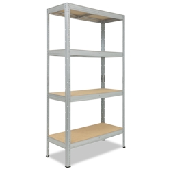 shelfplaza PRO 180x80x45 cm Schwerlastregal in verzinkt mit 4 Böden und 200 kg Traglast pro Boden Image