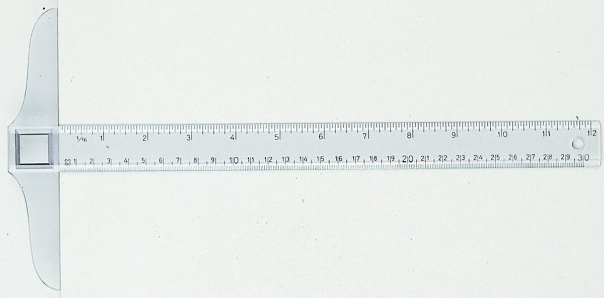 LINEX Reißschiene 330M 30cm transparent Packung mit 10 Stück Image