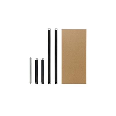 shelfplaza BLACK 100x50 cm Fachboden-Set in schwarz für BLACK Schwerlastregale mit 175 kg Traglast pro Boden Image