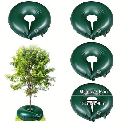 TEMU 2/4pcs Extra Large Pvc Tree Watering Bags, 10/15 Gallon Capacity, Slow-release Automatic Plant Watering With Sun Protection And Moisture For Gardens, , And Forests Image