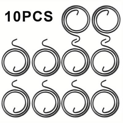 TEMU 10pcs Swivel Springs, Durable Flat Section , Smooth Operation, Ideal For Diy And Replacement, Industrial Product, Linear Roller Bearing Image