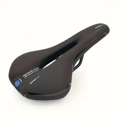 TEMU 1pc Artoroo Unisex Adult Bike , Stainless , Comfortable, Hollow Shock Absorption Design, Anatomical For Sciatic & Perineal Nerves, Ideal For Mountain & Road Bikes, Christmas Gift Image