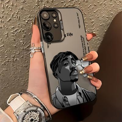 TEMU Popular Rapper Phone Case Compatible With Galaxy S25 S24 S23 S22 S21 S20 Fe 4g 5g, Shockproof Matte Back Cover. Image