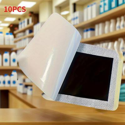 TEMU 10 Pack Self-heating Patches For Knee, Back, Neck, Shoulder, Arm - Strong Formula, Non-woven Fabric, Fitness Massage Supplies For Outdoor Activities - No Electricity Or Battery Needed. Image