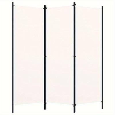 TEMU Room Divider White 150x180 Cm Image