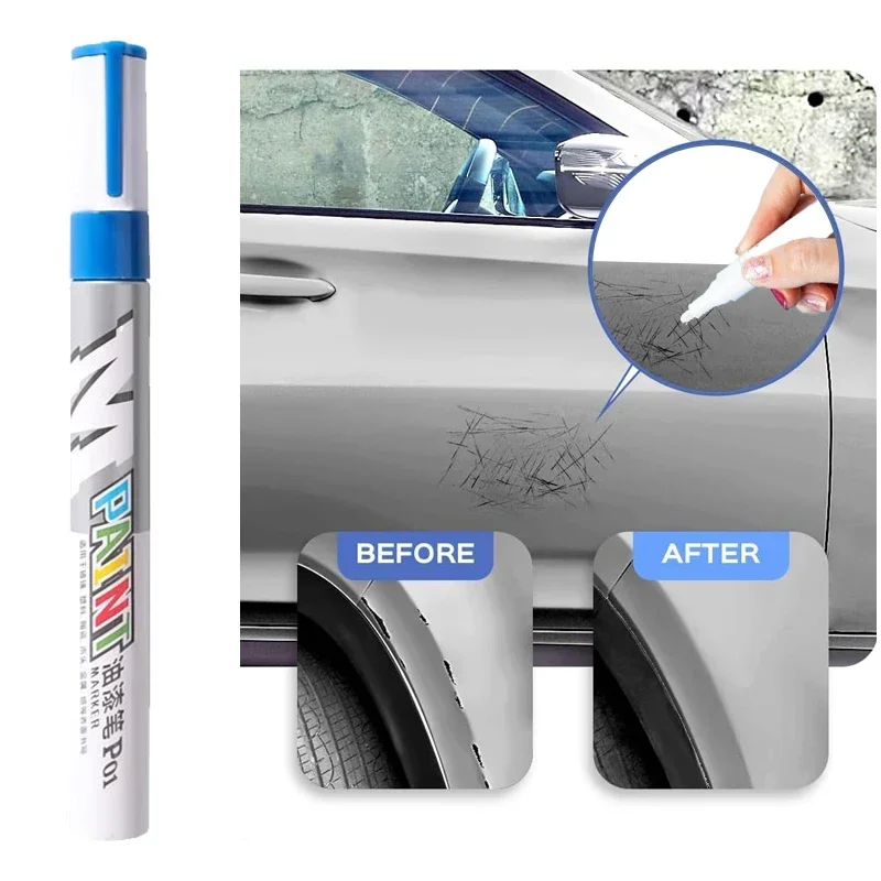 Auto Kratzer Farbe Reparatur Stift Pinsel für Autos Mantel Kratzer Touch Up Remover Professionelle Wasserdichte Farbe Bleistift Auto Zubehör Image