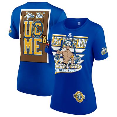 Damen T-Shirt „John Cena Farewell Tour 2025 St. Louis“ in blau Image