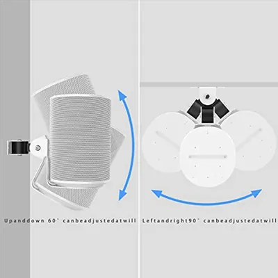 Robuste Wandhalterung für Sonos Era 100, Wandständerhalter aus Metall, weiß Image