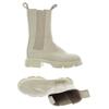 Copenhagen Studios Damen Stiefelette, Gr. 42, beige, kein Etikett