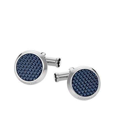 Mont Blanc Meisterstück Blue Hour Lacquered Cufflinks