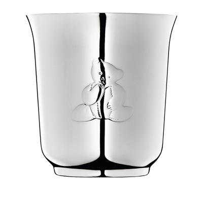 Christofle Silver-Plated Charlie Bear Baby Cup