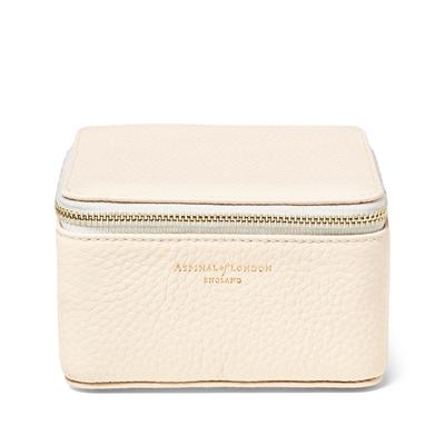 Aspinal Of London Leather Watch and Ring Box