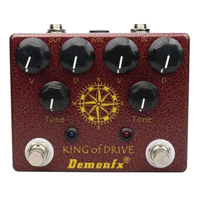 T34C of Tone Overdrive Stomp Analog Based on Analog Man Effect of Drive Guitar Effect Pedal