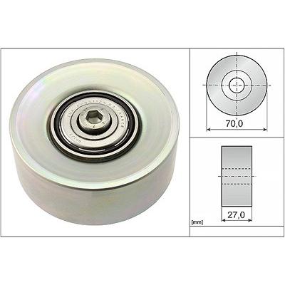 Schaeffler Ina Umlenk-/Führungsrolle, Keilrippenriemen [Hersteller-Nr. 532039810] für BMW Image