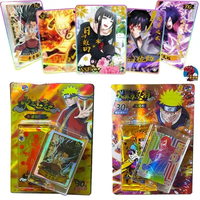 Special offer NARUTO Card HY-0830 Booster Box Uchiha Uzumaki Sasuke Tcg Carte Haruno Sakura Hatake