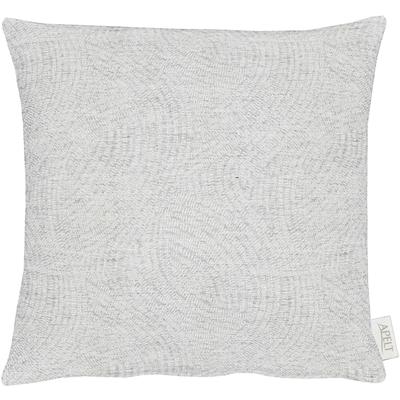 Dekokissen APELT "1102" Gr. 1, grau (hellgrau, gemustert), B:39cm L:39cm, Polyester, Dekokissen_Sitzkissen_Kissenhüllen, Kissenhülle mit Füllung, 1 Stück Image