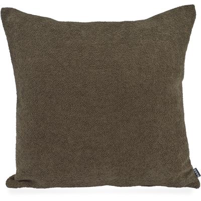 Dekokissen H.O.C.K. "Lotte", grün (dunkelgrün, olivgrün, unifarben), B:60cm H:10cm L:60cm, Polyester, Dekokissen_Sitzkissen_Kissenhüllen, Sofakissen inkl. Füllung, 60x60cm, Bouclé einfarbig, olive, Dekokissen Image