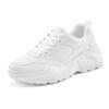 Sneaker LASCANA, Damen, Gr. 36, weiß, Obermaterial: 50% Lederimitat, 50% Textilmaterial. Futter: 100% Textilmaterial. Decksohle: 100% Textilmaterial. Laufsohle: 100% Synthetik, unifarben, modisch, Schuhe Modernsneaker Sneaker low, Halbschuh,...