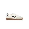 Sneaker FLAMINGOS LIFE "BURELA SLIM", Gr. 42, panna schwarz, Synthetik, Textil, sportlich, Schuhe, veganer Sneaker, Obermaterial aus 70% Maisresten