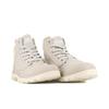Schnürboots PALLADIUM "PAMPA DUO CHROME", Gr. 41, grau (natural grau), sportlich, Schuhe