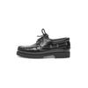 Bootsschuh HENRY STEVENS "Morgan W DS", Damen, Gr. 39, schwarz, Leder, modisch, Schuhe