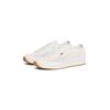Sneaker TOMMY HILFIGER "TH OPEN MESH LOW PROFILE RUNNER", Damen, Gr. 39, beige (ecru), Textil, sportlich, Schuhe, Freizeitschuh, Halbschuh, Schnürschuh mit seitlicher Logoflagge