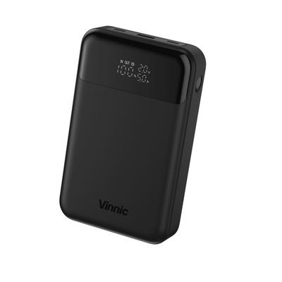 VINNIC Powerbank "ANETO+ 20.000 mAh 130W", schwarz, 3,7 V 20000mAh, Akkumulatoren Image
