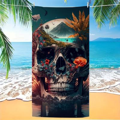 TEMU Towel - , -dry Microfiber, For & Parties, Streetwear Accessory Image