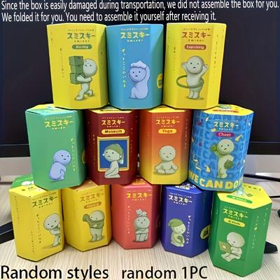TEMU Random Style, Random 1pc Fluorescent Figures Multiple Series-luminous Green Figures Suitable For Action Digital Decorative Desktop Toys Surprise Gifts