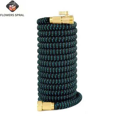 Horticultural Watering Telescopic Hose, Flexible And Expandable Garden Reel Water Pipe, Car Wash Hose 3/4 Joint 25FT-100FT