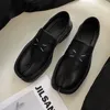CHMURY Tabi Loafers Schuhe Herren Mokassins Split Toe Tabby Schuhe Schwarzes Leder Slip on 42 43 44
